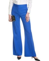 BOSS - Talia Wool-Blend Trouser - Lyst