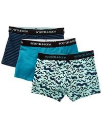 Scotch & Soda - Set Of 3 Stretch Trunk - Lyst