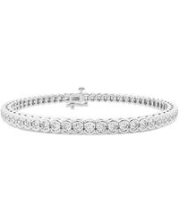Lab Grown Diamonds - 14K 4.03 Ct. Tw. Lab Grown Diamond Bracelet - Lyst