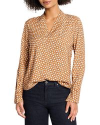 NIC+ZOE - Petite Shadow Dot Top - Lyst