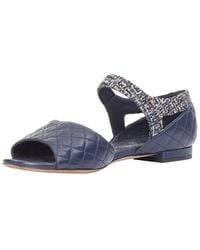 CHANEL - Leather Quilted Sandal (Authentic Pre-Loved) - Lyst
