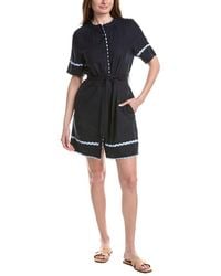 Ellen Tracy - Linen Shirtdress - Lyst