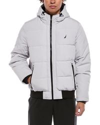 Nautica - Mix-Quilted Bomber Jacket - Lyst