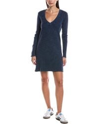 Lamade - Lamade Liam V-Neck Mini Dress - Lyst