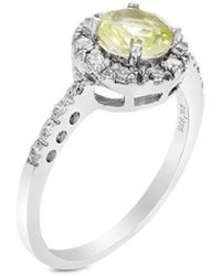 Amairah - 0.65 Ct. Tw. Lemon Quartz Cz Ring - Lyst