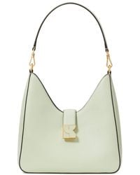 Kate Spade - Dakota Smooth Leather Hobo Bag - Lyst