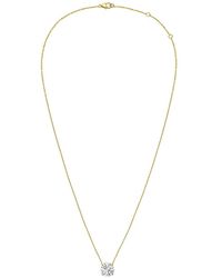 Diana M. Jewels - Diana M. 14K 5.00 Ct. Tw. Lab-Grown Diamond Pendant Necklace - Lyst