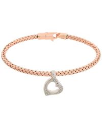 Meshmerise - 18K Vermeil 0.1 Ct. Tw. Diamond Mesh Bangle - Lyst