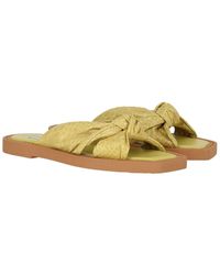 Jimmy Choo - Tropica Leather Flat Sandal - Lyst