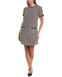 Cece - Tweed Shift Dress - Lyst