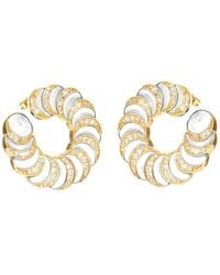 Gabi Rielle - Shining Moment 14k Over Silver Cz Sparkling Splendor Earrings - Lyst