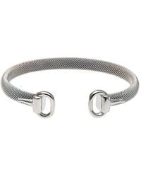 jean claude - Stainless Steel Cable Bangle Bracelet - Lyst