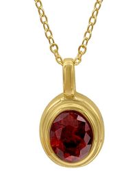 Adornia - 14k Plated Pendant Necklace - Lyst