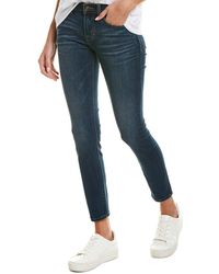 Hudson Jeans Krista Wooster Super Skinny Ankle Cut - Blue