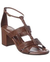 Alexandre Birman - Olga Block 60 Leather Sandal - Lyst