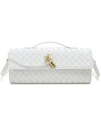 Tiffany & Fred Paris - Woven Leather Clutch - Lyst