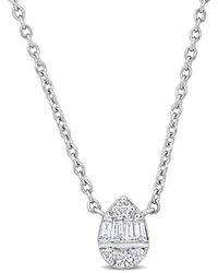 Rina Limor - 14k 0.14 Ct. Tw. Diamond Necklace - Lyst
