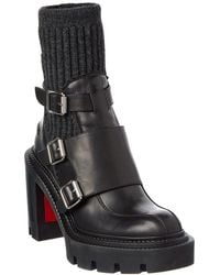Christian Louboutin - Dnu Pack Cortinetta College 100 Leather Boot - Lyst