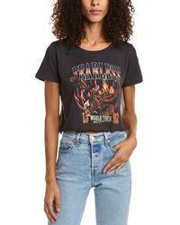 Prince Peter - Fearless Tour Distressed Crop T-shirt - Lyst