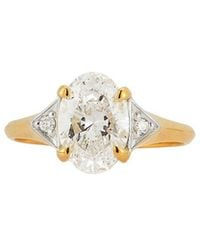 Reiss - 14K 2.02 Ct. Tw. Lab-Grown Diamond Cocktail Ring - Lyst