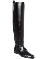 KHAITE - Colt Leather Over-The-Knee Boot - Lyst