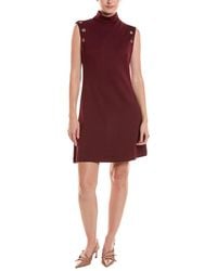Taylor - Mock Neck Mini Dress - Lyst