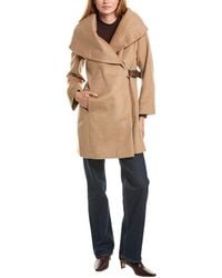 Via Spiga - Hooded Wool-Blend Coat - Lyst