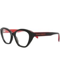 McQueen - Am0360O 52Mm Optical Frames - Lyst