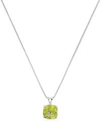 MaxColor - 1.75 Ct. Tw. Peridot Pendant Necklace - Lyst