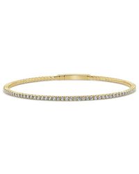 Sabrina Designs - 14k 1.57 Ct. Tw. Diamond Flexible Bangle Bracelet - Lyst
