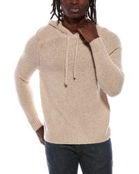 Autumn Cashmere - Shaker Yoke Cashmere & Wool-Blend Hoodie - Lyst