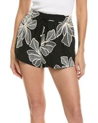 Allison - Kendra Linen-Blend Short - Lyst