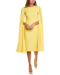 Issue New York - Cape Sleeve Sheath Dress - Lyst