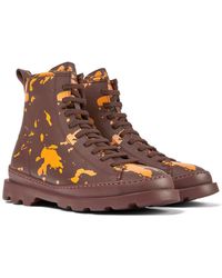 Camper - Brutus Leather Medium Lace Boot - Lyst