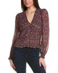Isabel Marant - Etoile Nibel Silk-trim Top - Lyst
