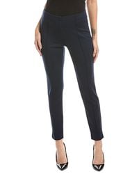 St. John - Pull-On Wool-Blend Pant - Lyst