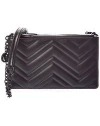 Gucci - Gg Marmont Mini Leather Shoulder Bag - Lyst