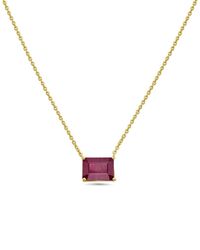 Forever Creations Signature - Forever Creations 14K 2.50 Ct. Tw. Ruby Necklace - Lyst