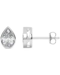 Lab Grown Diamonds - 14K 1.00 Ct. Tw. Lab-Grown Diamond Earrings - Lyst