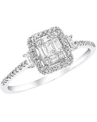 Diana M. Jewels Fine Jewellery 14k 0.31 Ct. Tw. Diamond Ring - Metallic