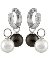 Splendid - 12Mm Pearl Cz Set - Lyst