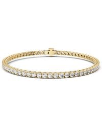 Lab Grown Diamonds - 14K 6.00 Ct. Tw. Lab-Grown Diamond Tennis Bracelet - Lyst
