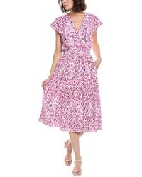 Stella Parker - Farraf Ruffle Panel Maxi Dress - Lyst