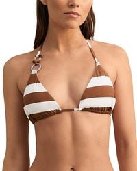 Reiss - Bridgette Triangle Bikini Top - Lyst