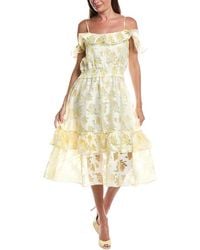 LAYERED WITH LOVE - Sleeveless Midi Dress - Lyst