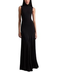 karolina paneled halter maxi dress ALICE + OLIVIA Karolina Paneled Halter Maxi Dress