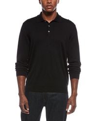 J.McLaughlin - Savona Wool & Silk-Blend Polo Shirt - Lyst