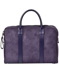 Tom Ford - Suede Briefcase - Lyst