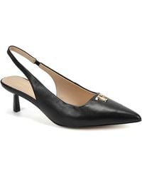 Tiffany & Fred Paris - Leather Slingback Kitten Heel Pump - Lyst
