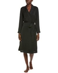 Barefoot Dreams - Washed Satin Notch Collar Robe - Lyst